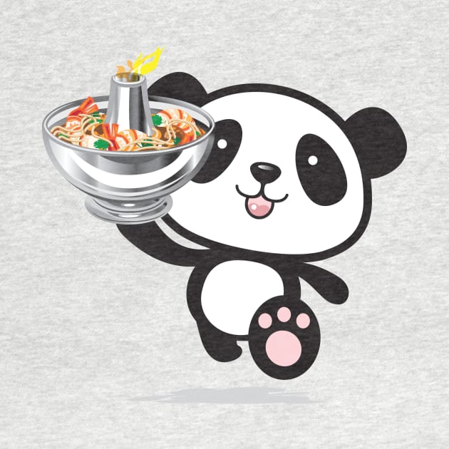 Happy Hotpot Panda by ghud